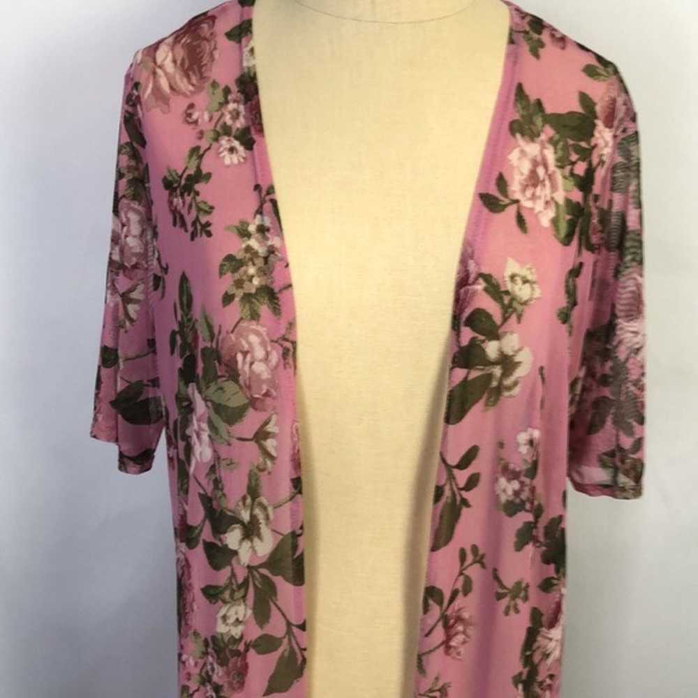 Women Short Sleeve  Kimono Floral - image 2