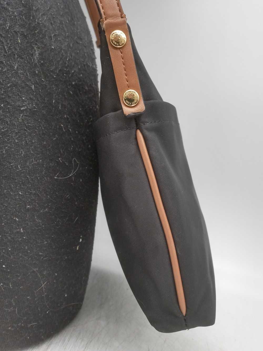 Calvin Klein Black Nylon Crossbody Handbag Purse - image 6