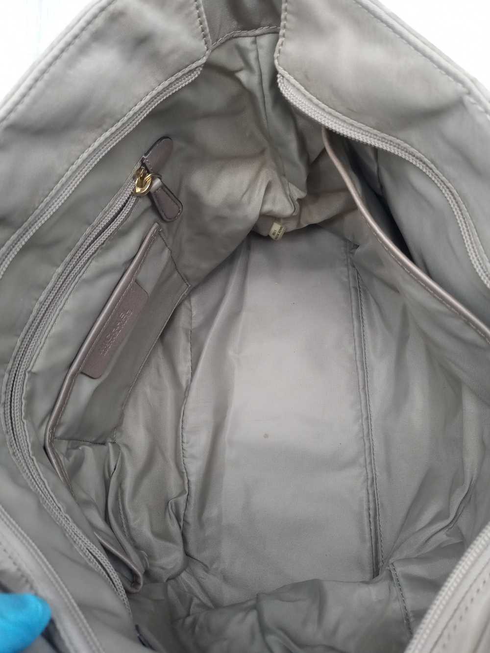 Michael Kors Morgan Tan Nylon Large Tote Handbag … - image 4