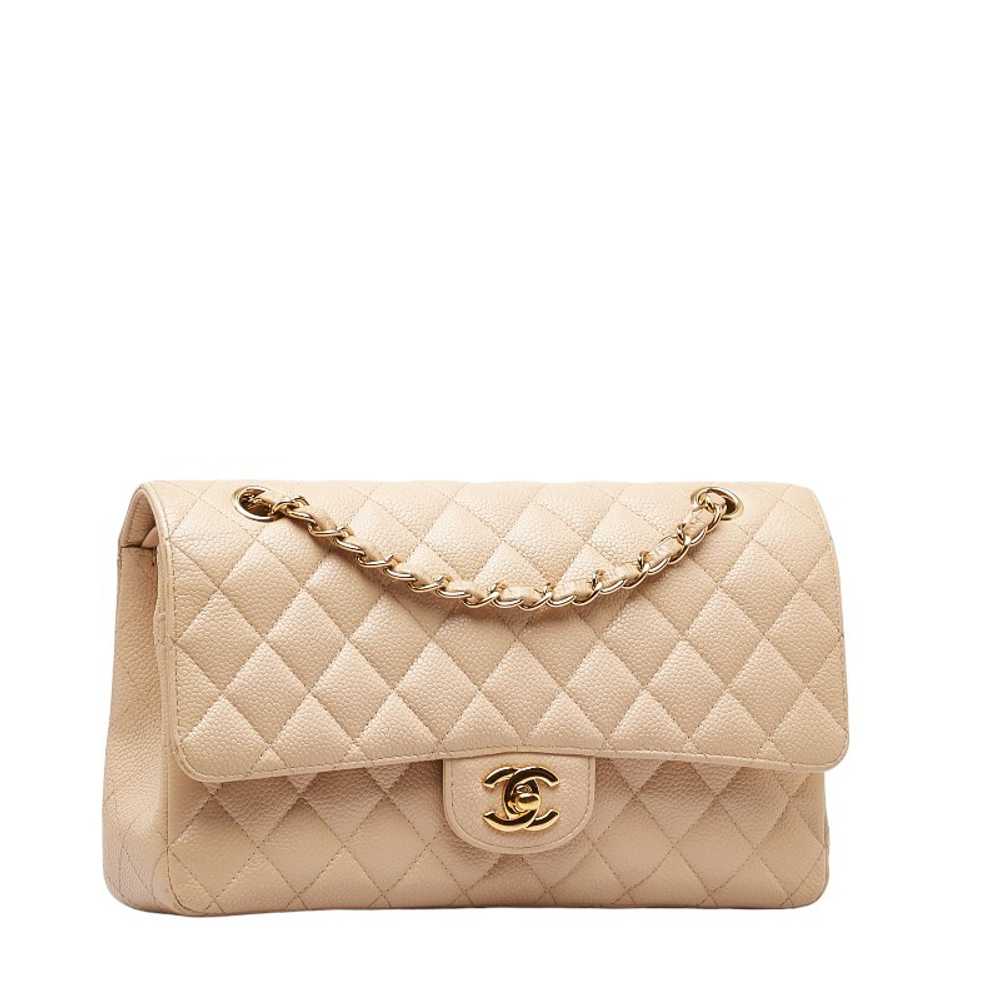 Chanel Matelasse 25 Double Flap Coco Mark Chain S… - image 2