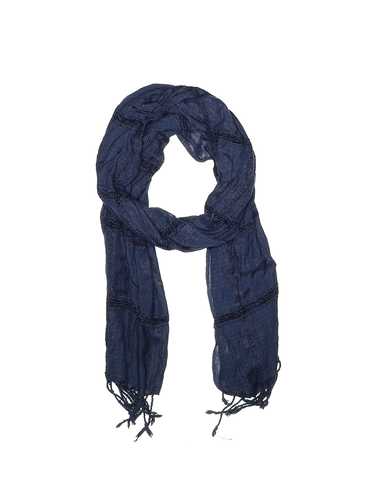 Earthbound Trading Co. Women Blue Scarf One Size