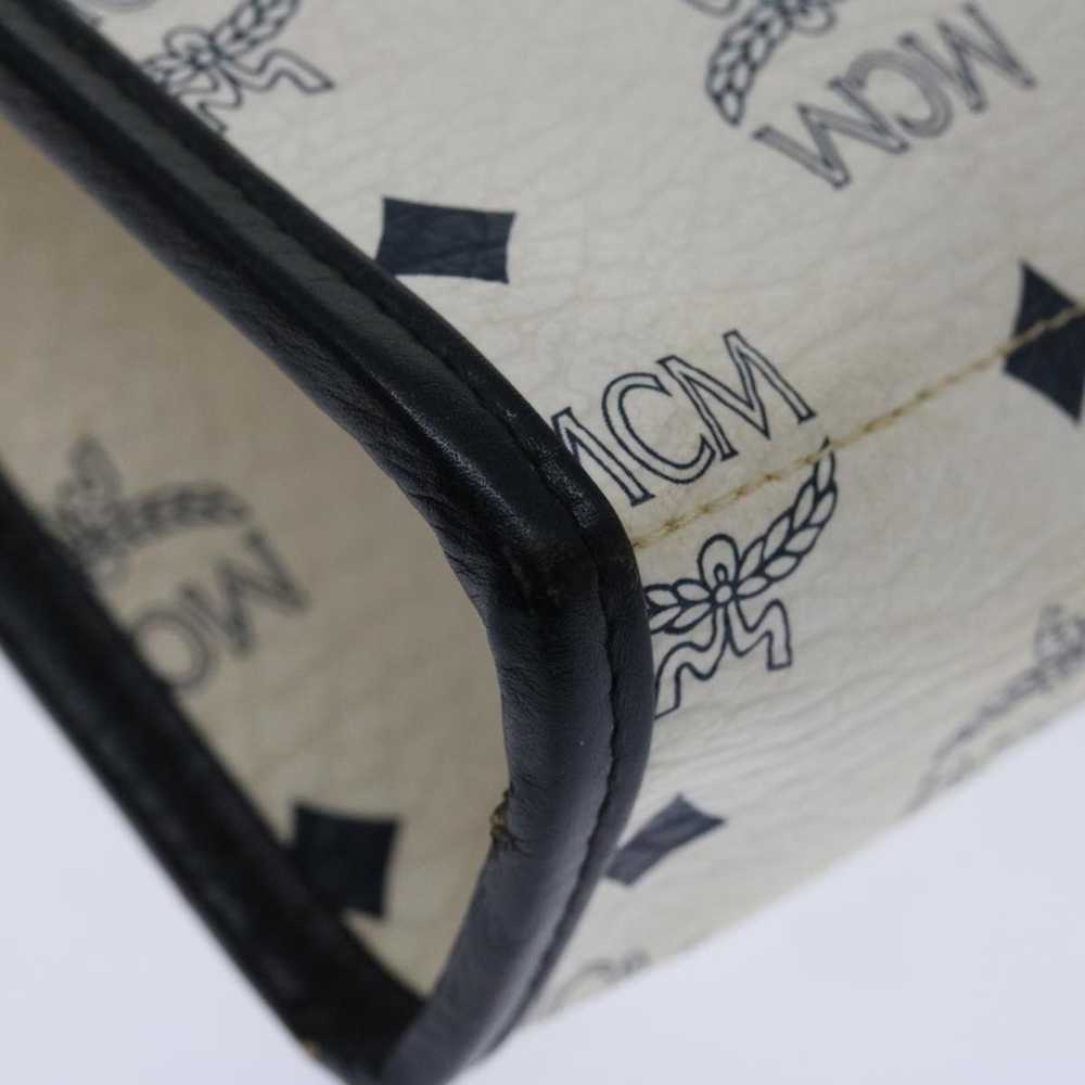 MCM MCM Vicetos Logogram Clutch Bag PVC Leather W… - image 8