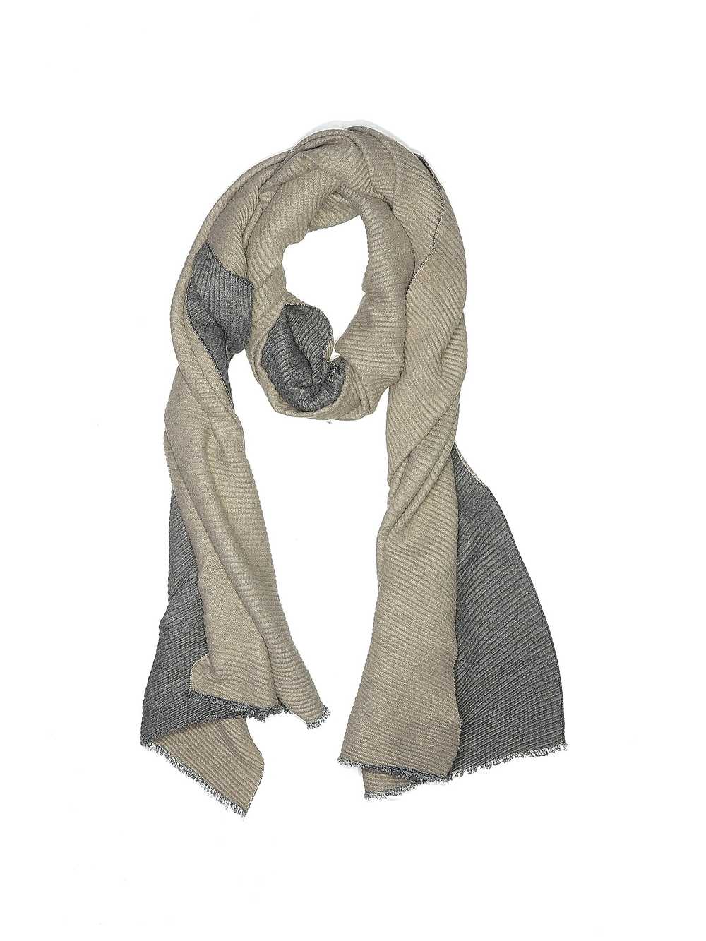 14th & Union Women Gray Scarf One Size - image 1