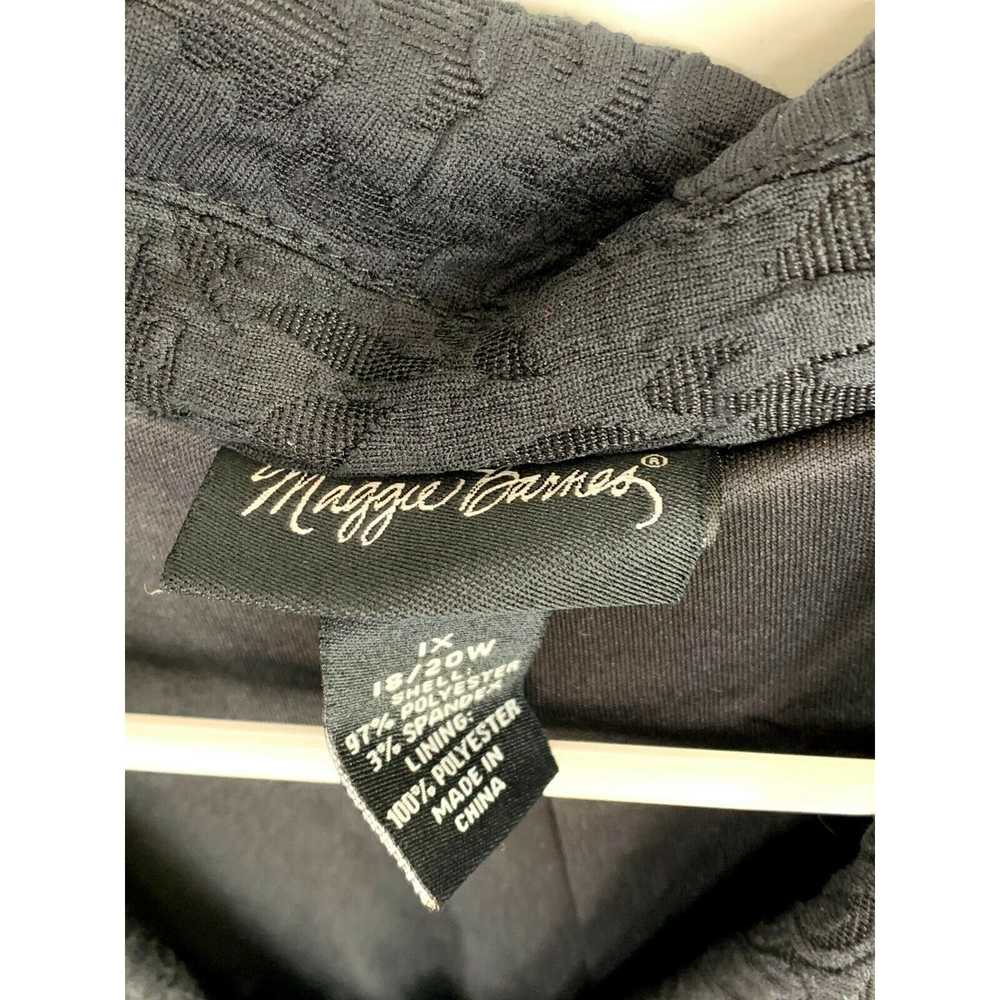 Maggie Barnes Paisley Cape Coat Size 1X 18/20W - image 4