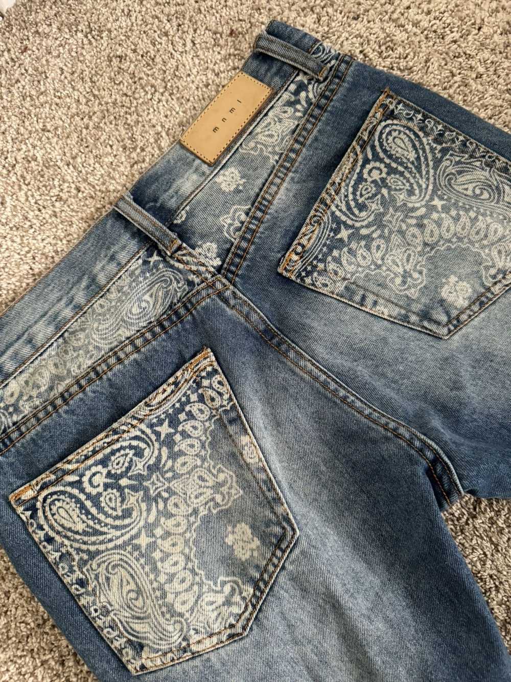 MNML mnml paisley denim - image 4