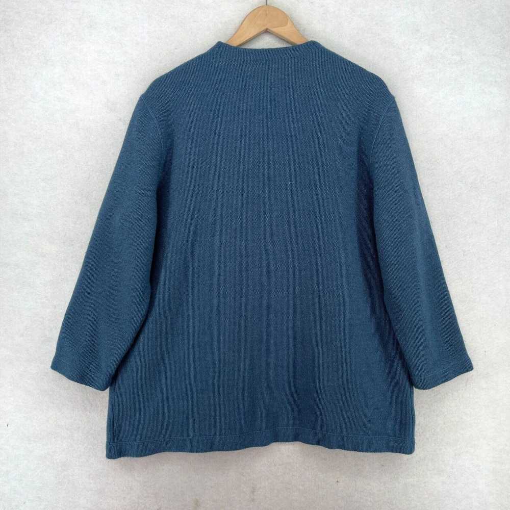 Vintage RODIER Sweater Womens L Wool Blend Double… - image 2