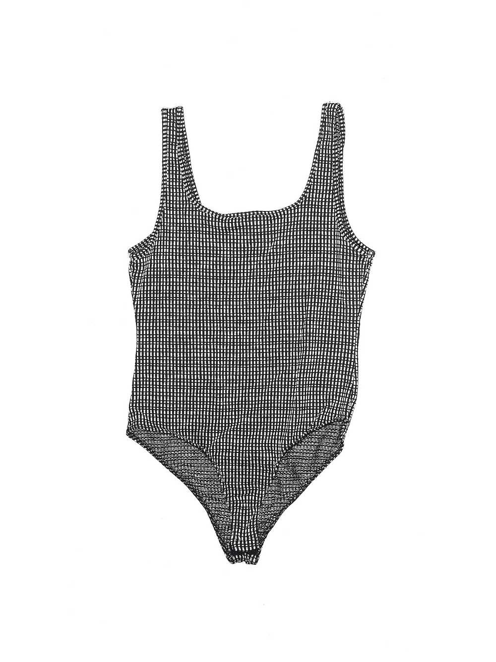 Caution to the Wind Women Gray Bodysuit L - image 1