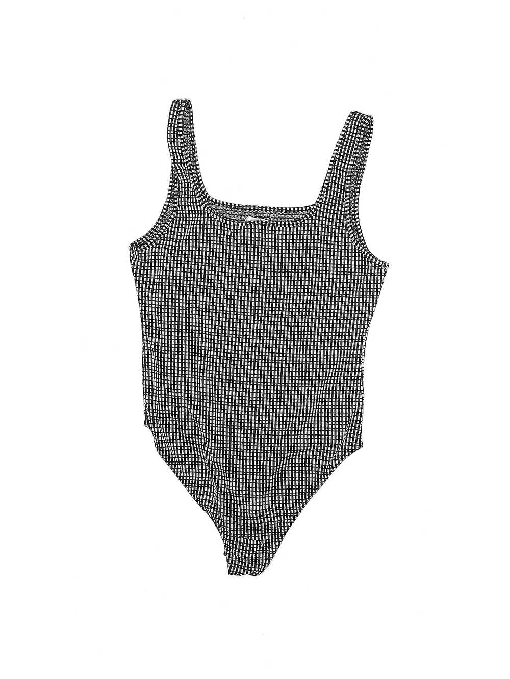 Caution to the Wind Women Gray Bodysuit L - image 2