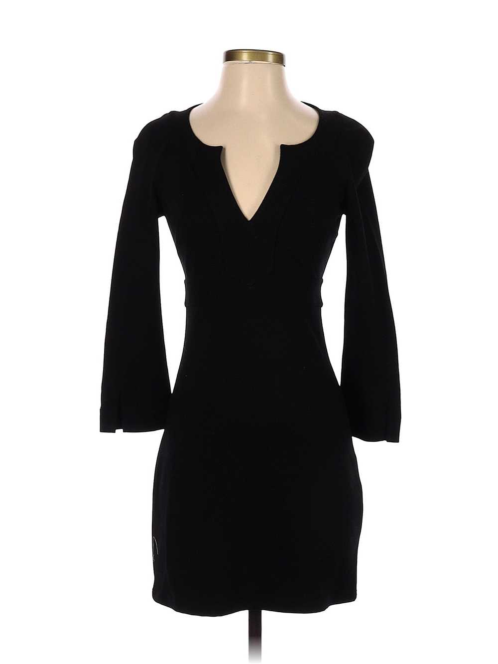 Diane von Furstenberg Women Black Casual Dress 0 - image 1
