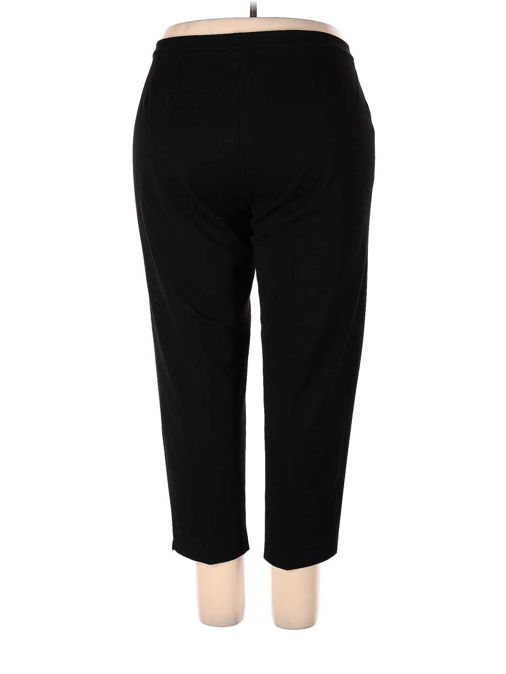 Talbots Women Black Casual Pants 18 Plus - image 2