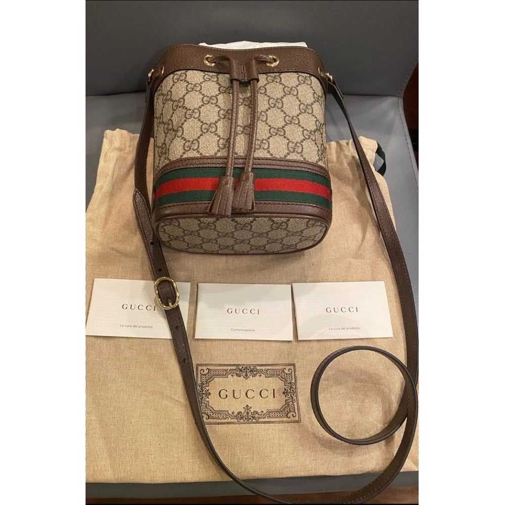 Gucci Ophidia Bucket leather crossbody bag - image 4