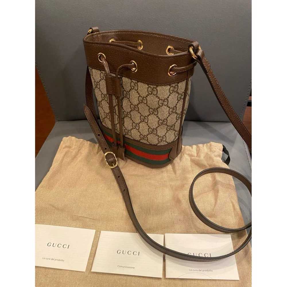 Gucci Ophidia Bucket leather crossbody bag - image 5