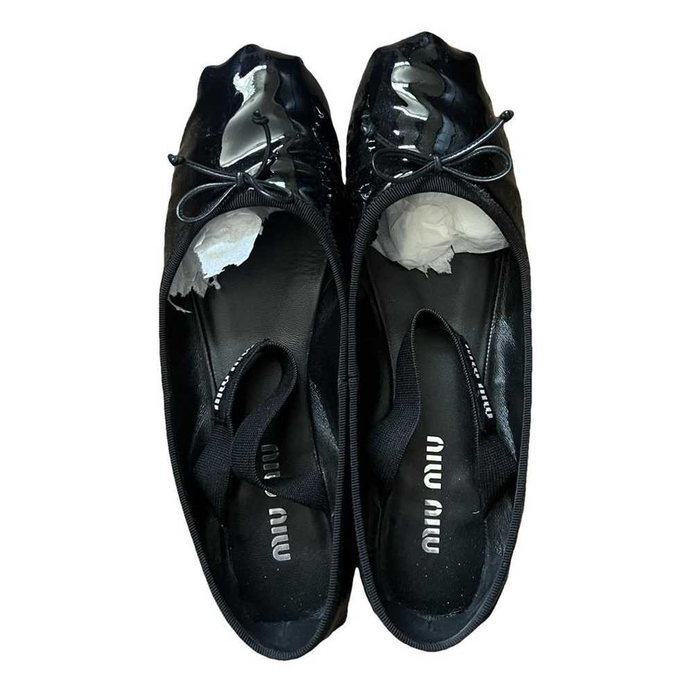 Miu Miu Patent leather ballet flats - image 1