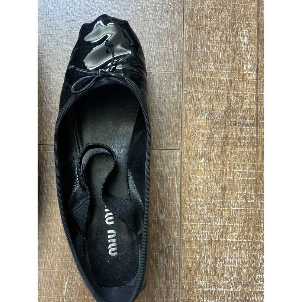 Miu Miu Patent leather ballet flats - image 5