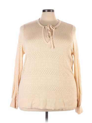 Torrid Women Ivory Pullover Sweater 4X Plus