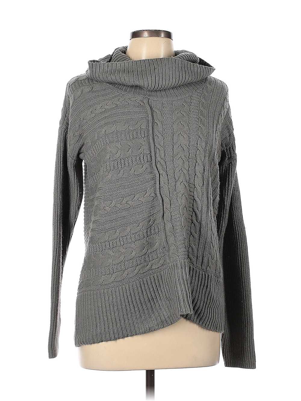 DressBarn Women Gray Pullover Sweater L - image 1