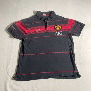 Nike Vintage Nike Manchester United Polo Shirt La… - image 1
