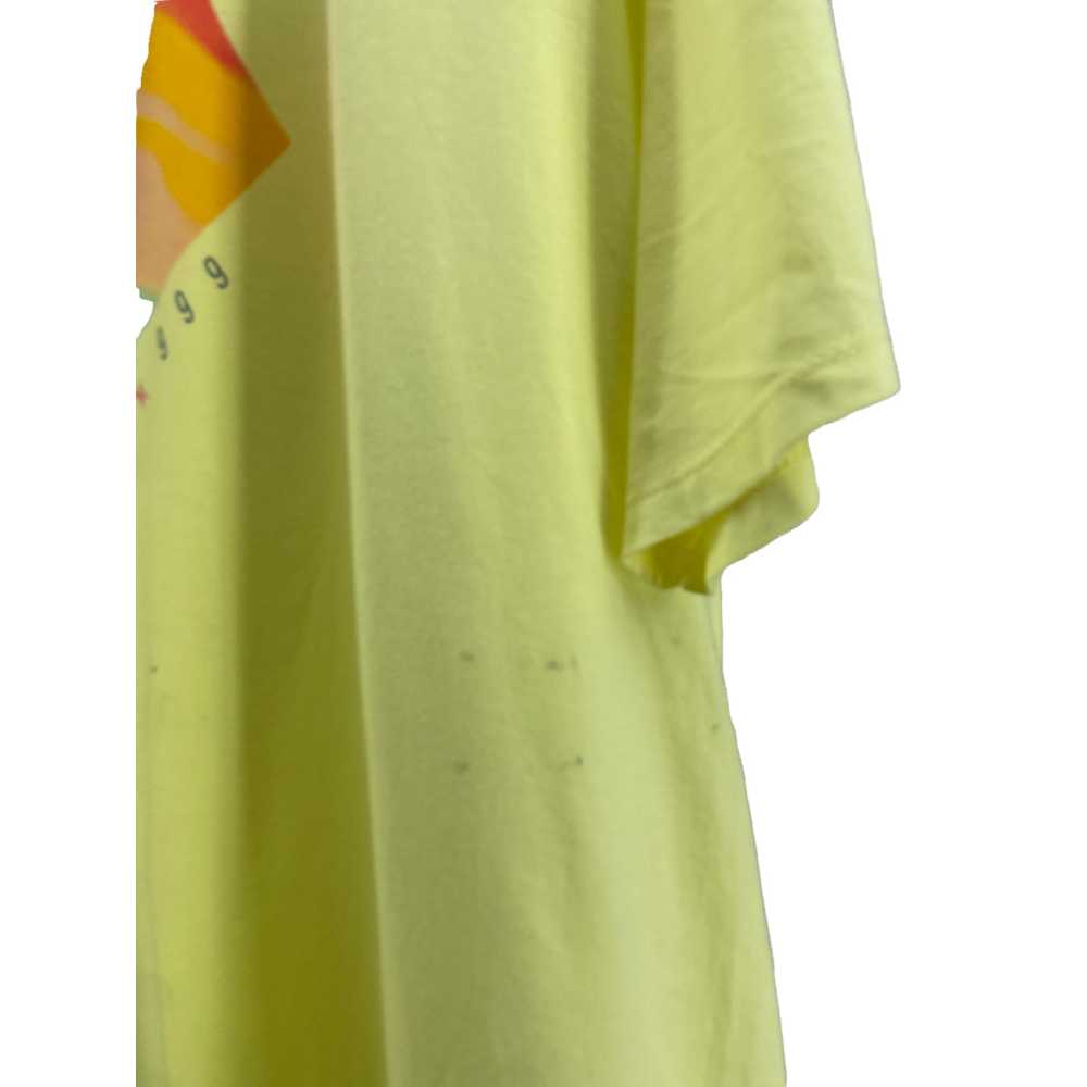 Hurley Yellow Graphic Short Sleeve T-Shirt Women'… - image 4