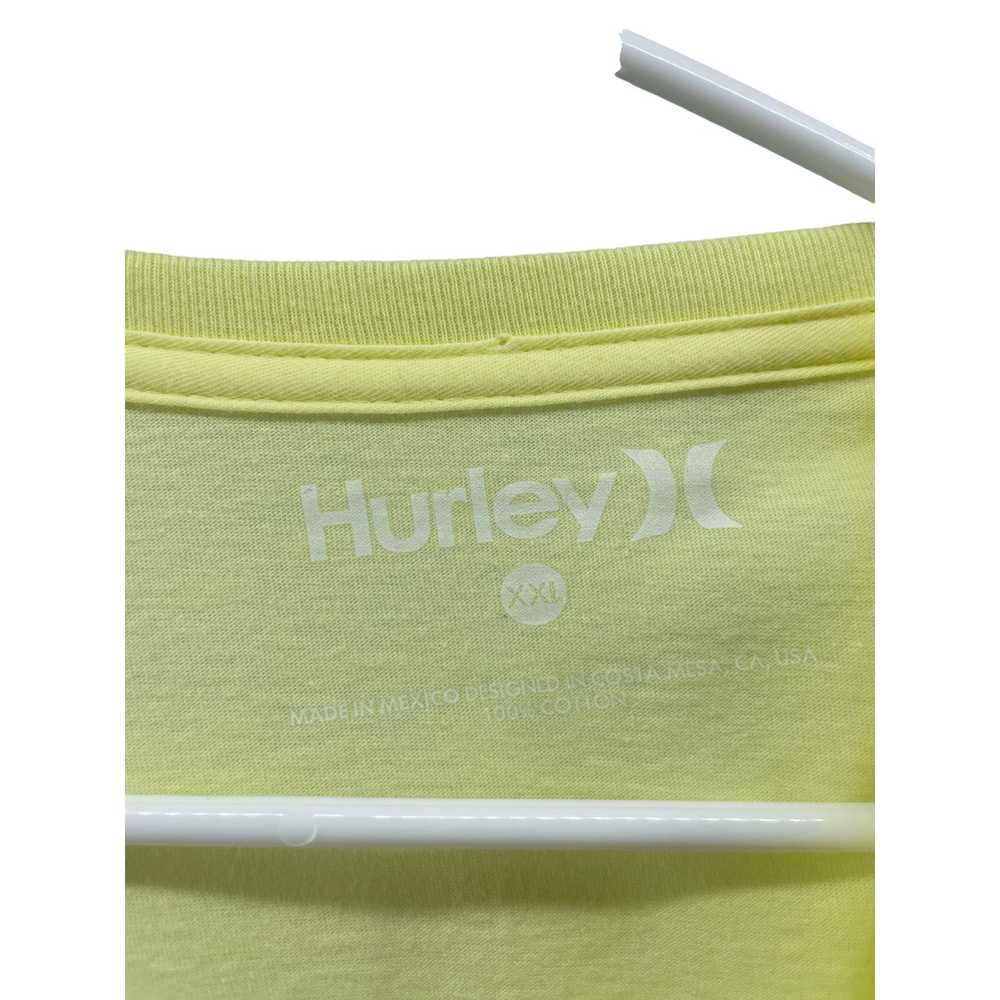 Hurley Yellow Graphic Short Sleeve T-Shirt Women'… - image 9
