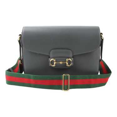 Gucci Horsebit 1955 Flap leather handbag