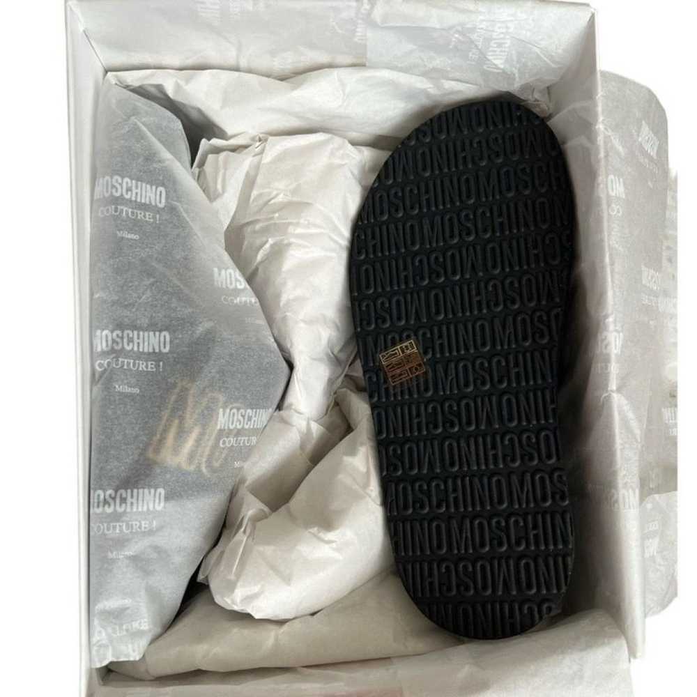 Moschino Leather sandal - image 10
