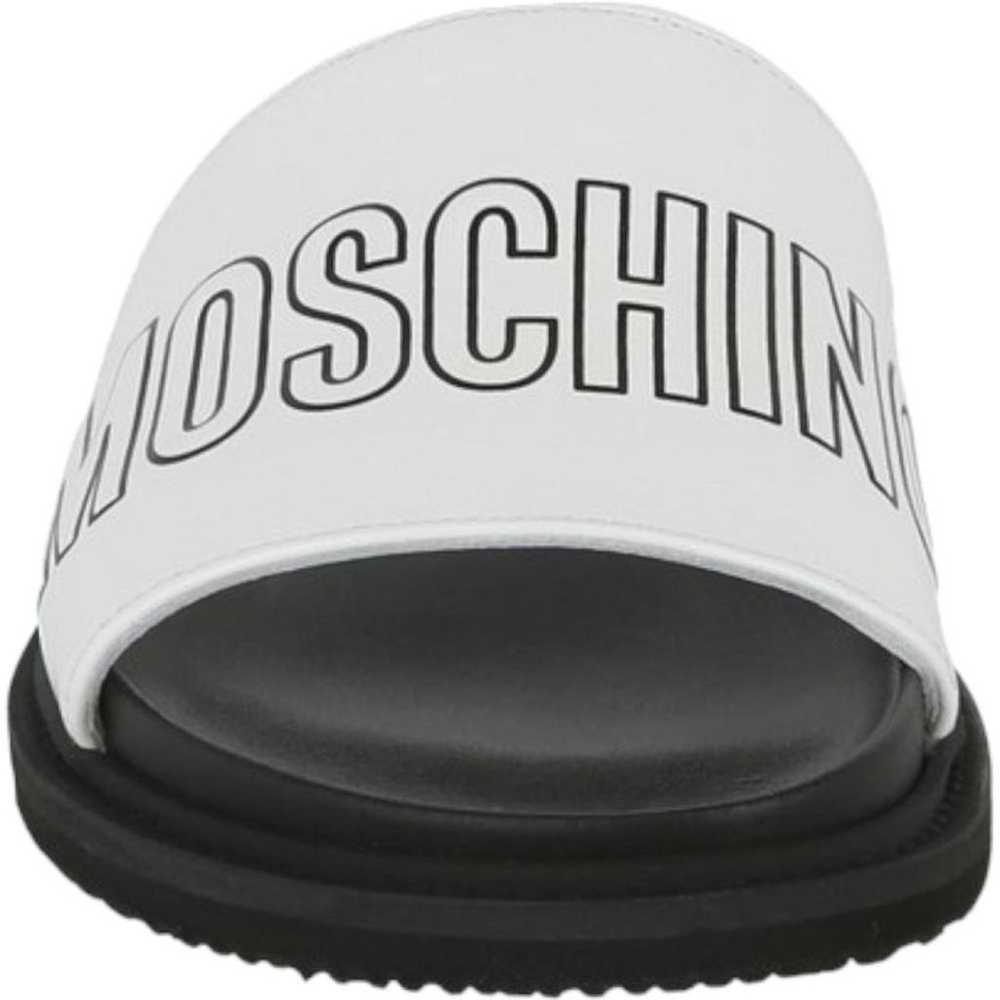 Moschino Leather sandal - image 7