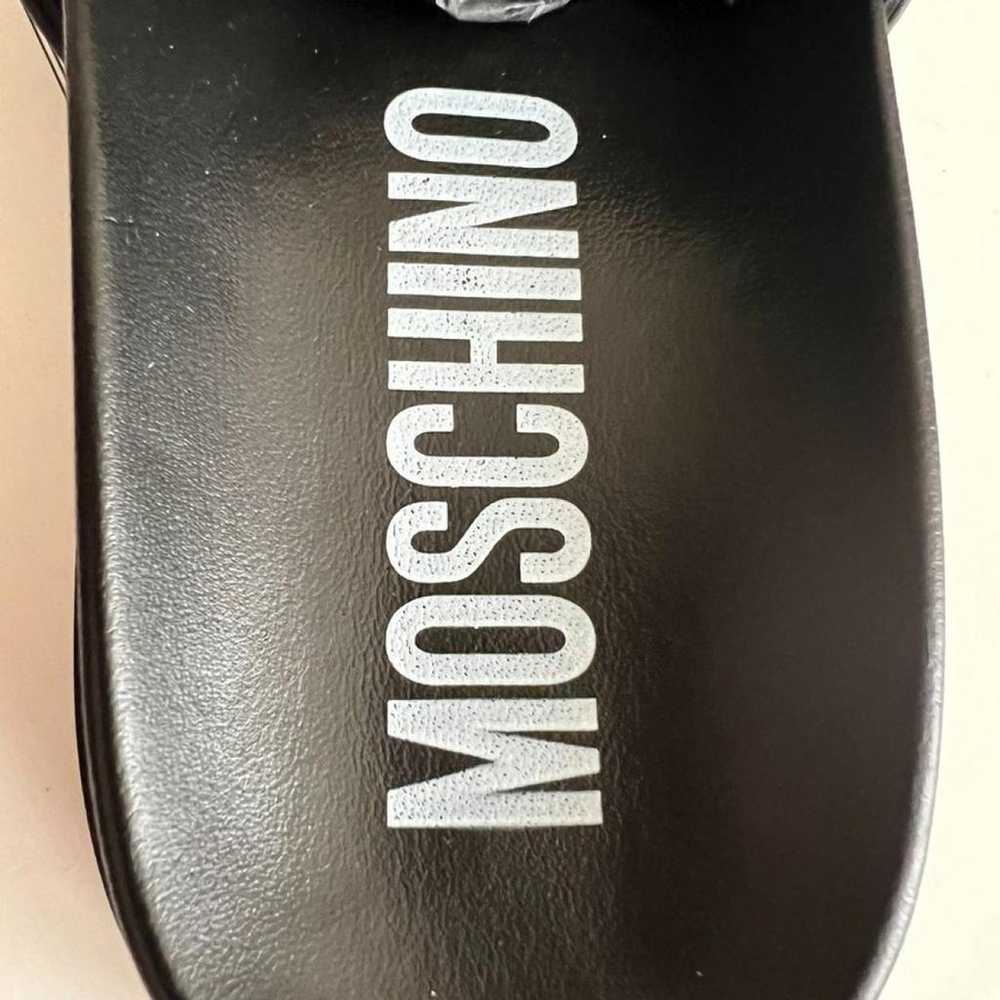 Moschino Leather sandal - image 8
