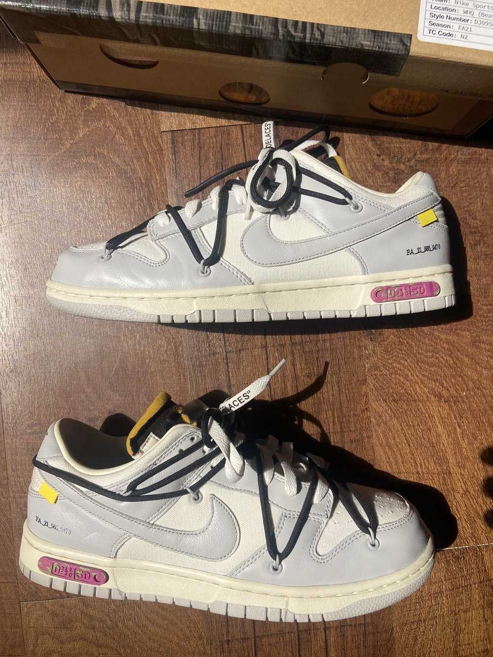 Nike × Off-White Off White Nike Dunk Low lot 4 pa… - image 2