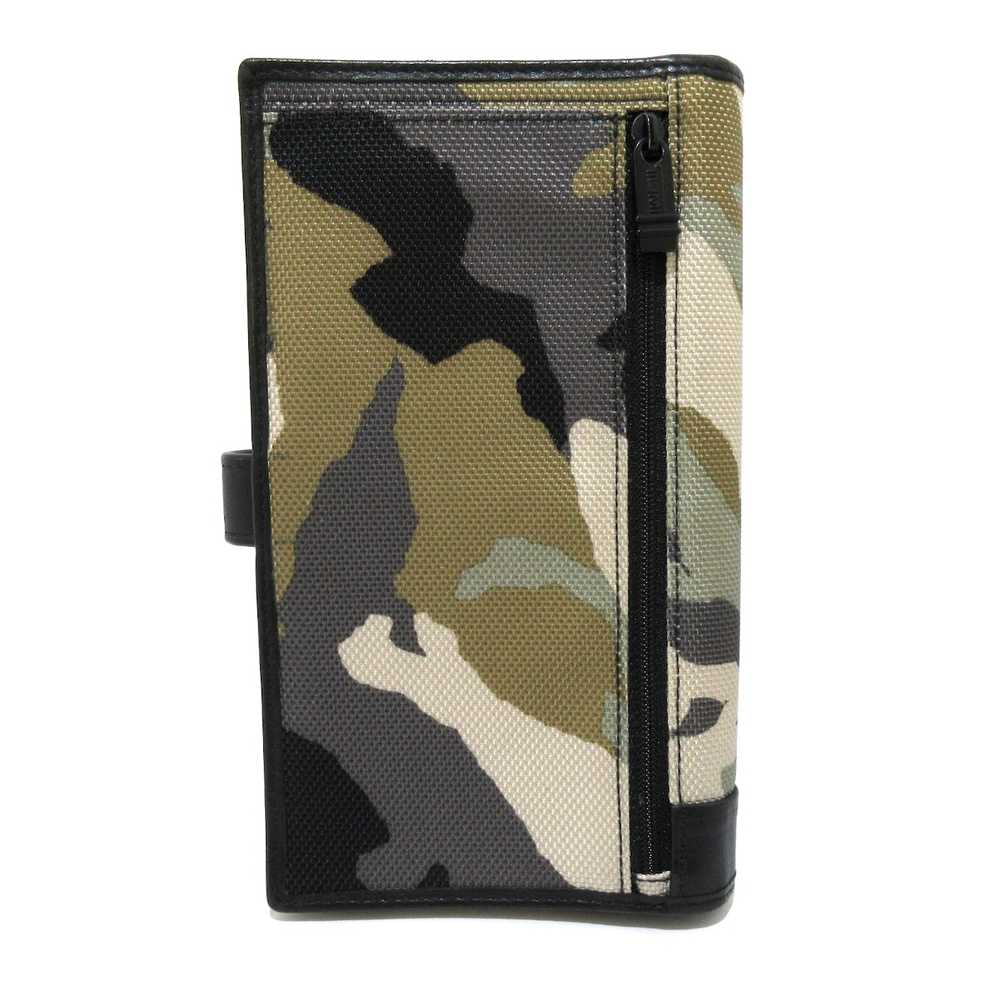 Tumi Long Wallet Camouflage Pattern/Bifold Black … - image 2