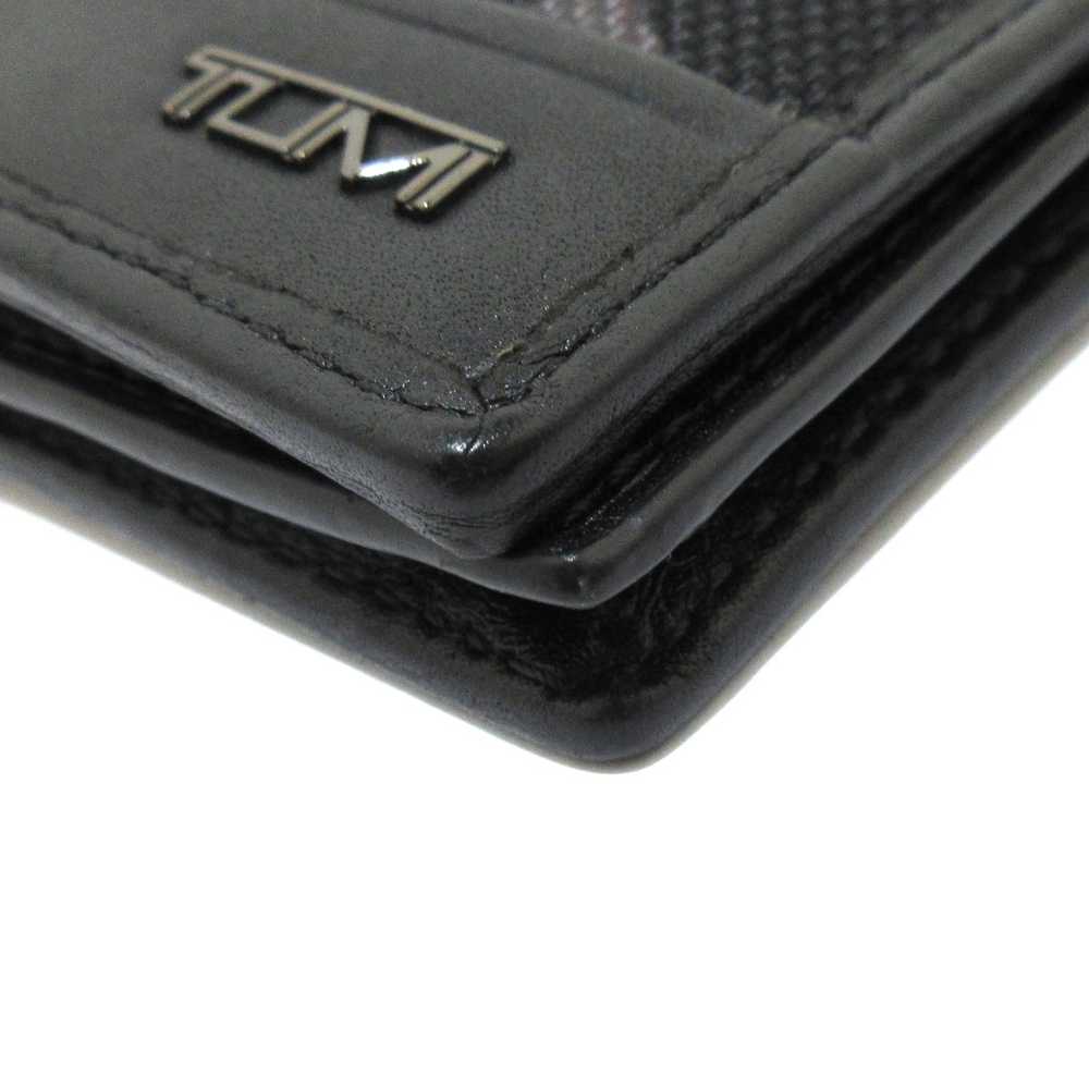 Tumi Long Wallet Camouflage Pattern/Bifold Black … - image 9