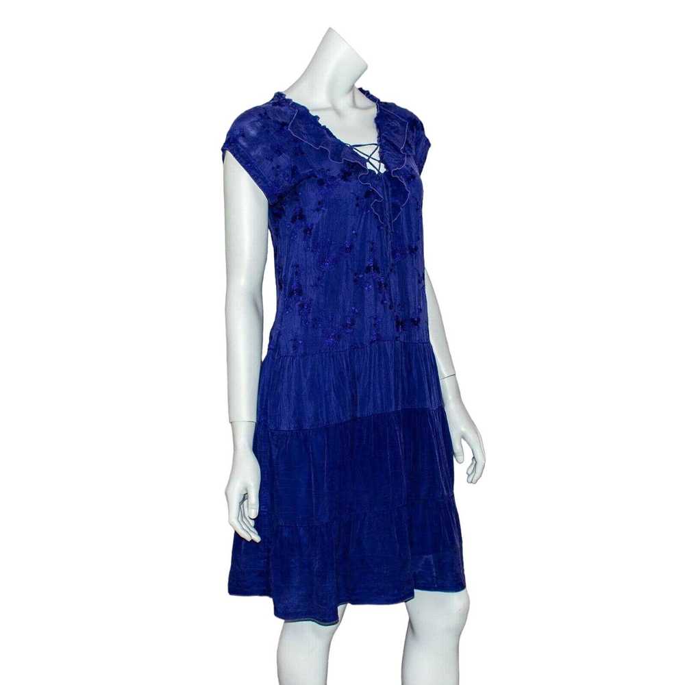 Johnny Was Johnny Was Women's Ruffle Lace-up Dres… - image 1