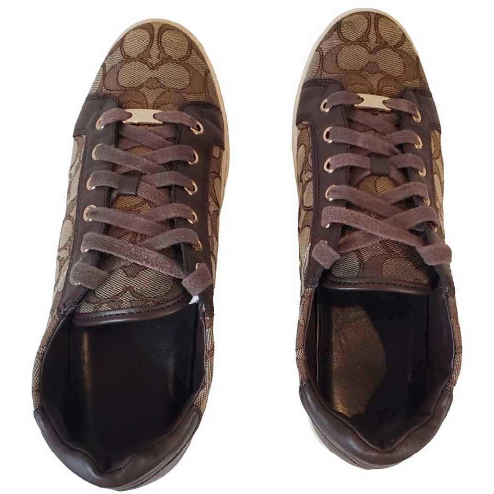 Coach Paddy Signature Monogram Sneaker Size 10 - … - image 4