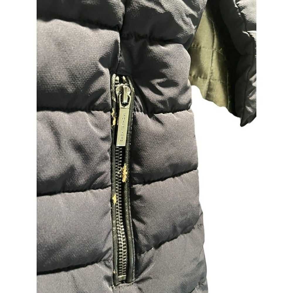 Michael Kors Puffer Jacket Women XS Black Long Sl… - image 4
