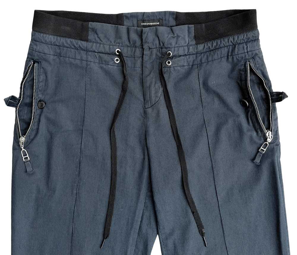 Kris Van Assche Pleated Zipper Trousers - image 3