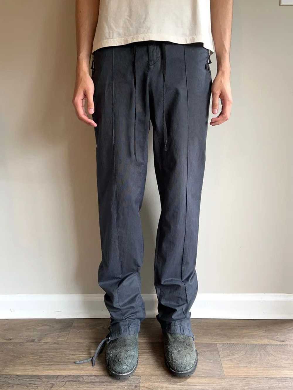 Kris Van Assche Pleated Zipper Trousers - image 6