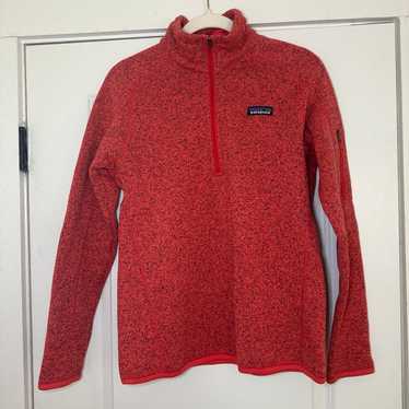 Patagonia Better Sweater 1/4 Zip in Century Pink … - image 1