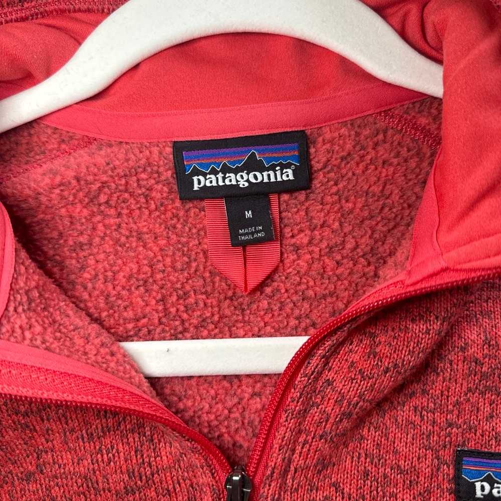 Patagonia Better Sweater 1/4 Zip in Century Pink … - image 4