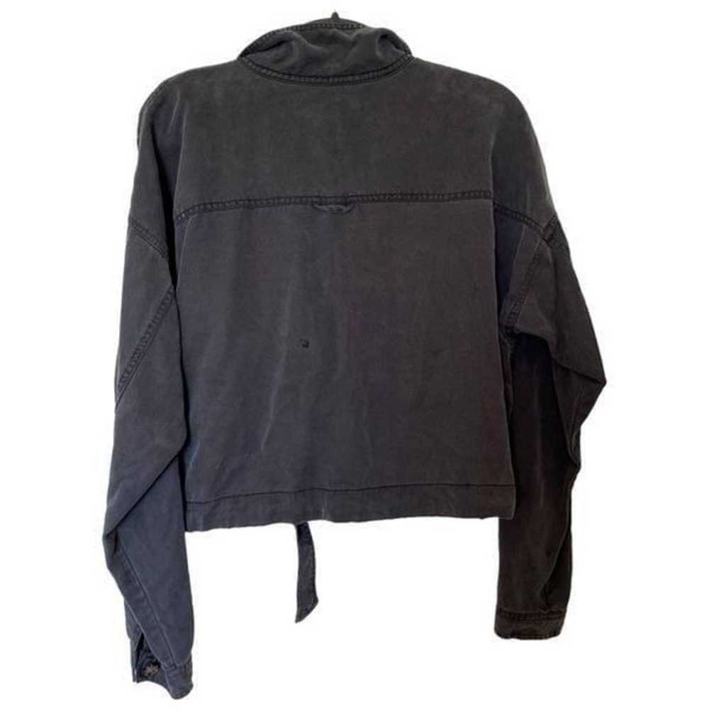 MARINE LAYER Oslo Gray Tencel Jacket Chore Coat S… - image 2