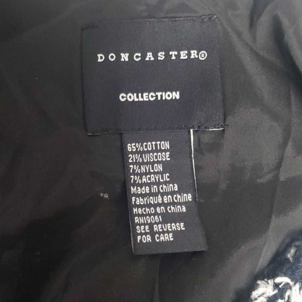 Doncaster Black and White Jacket Blazer - image 11