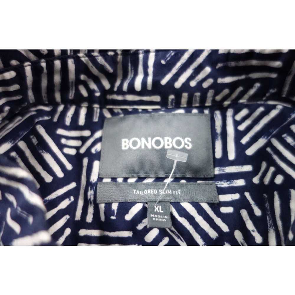 Bonobos Bonobos Shirt Mens XL Blue Button Up Tail… - image 2