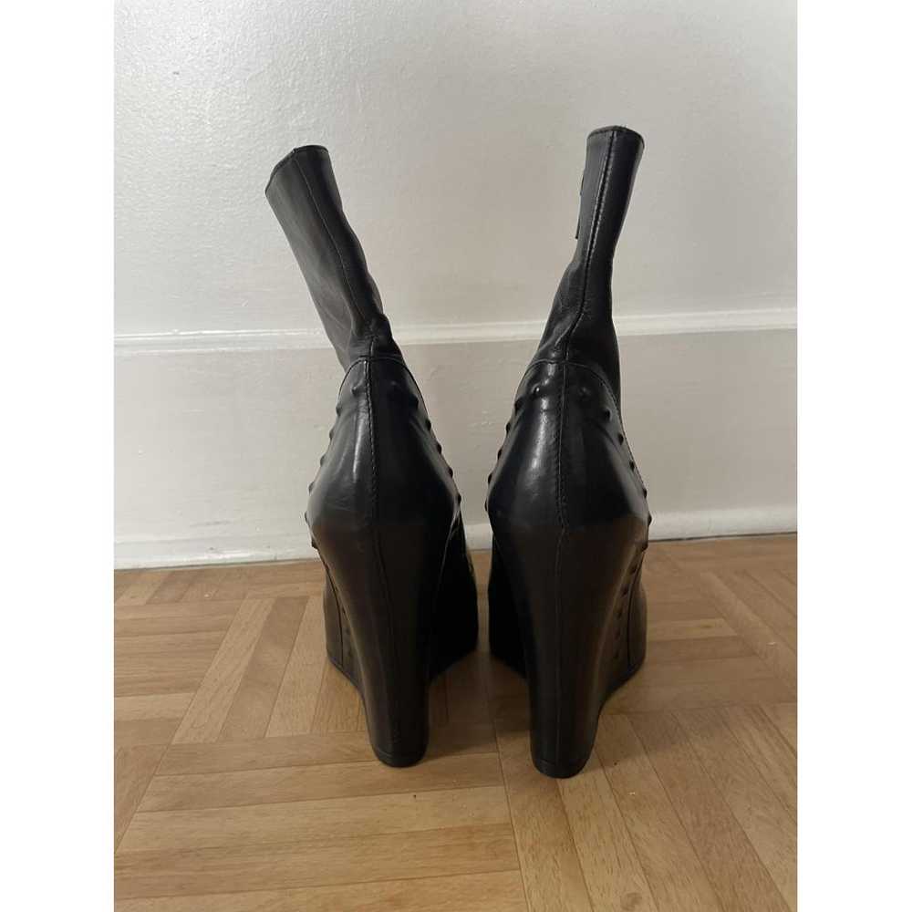 Ann Demeulemeester Leather heels - image 2