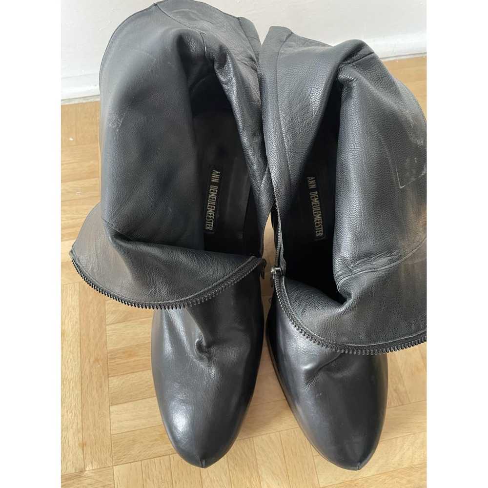 Ann Demeulemeester Leather heels - image 3