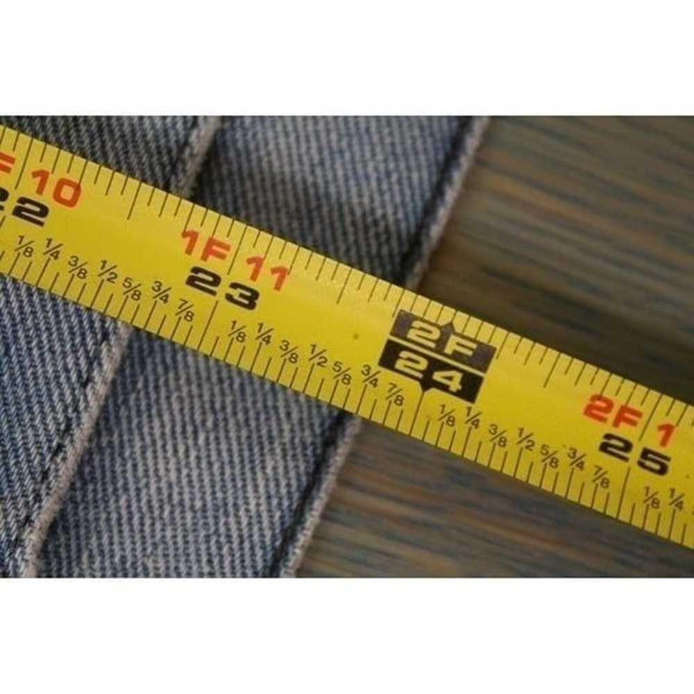 Vintage Lee Denim Jacket Blanket Lined Button Dow… - image 4