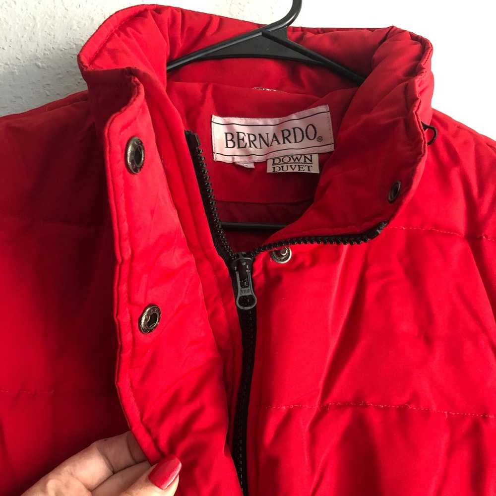Bernardo Down ski jacket in red - image 4