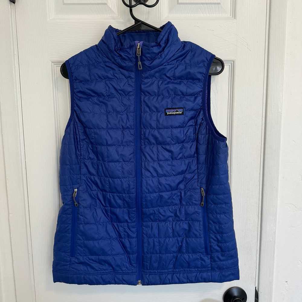 Patagonia Nano Puff Vest Jacket, women’s size L - image 1