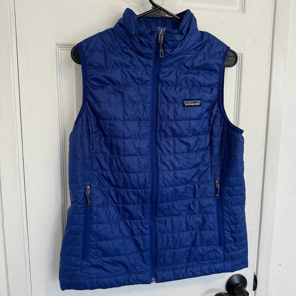 Patagonia Nano Puff Vest Jacket, women’s size L - image 2