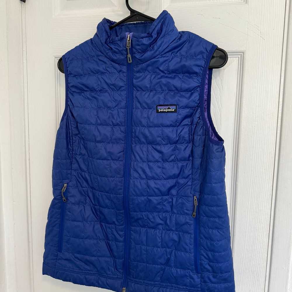 Patagonia Nano Puff Vest Jacket, women’s size L - image 3