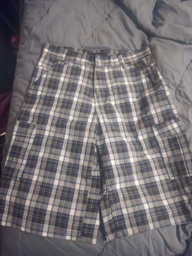 Mecca Vintage 2000s check mecca shorts - image 1