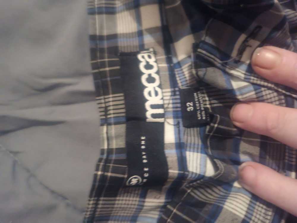 Mecca Vintage 2000s check mecca shorts - image 3