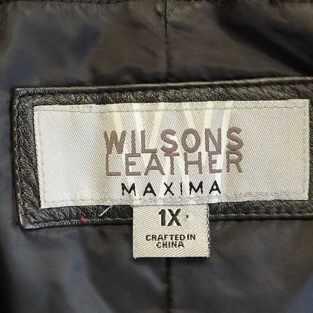Wilsons Leather Maxima Leather Jacket Black 1X Bu… - image 10